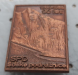 Planinska značka SPD Soške podružnice 90 let 1896/1986