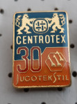 Značka Centrotex Jugotekstil 30 let