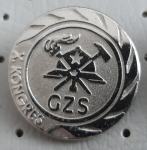 Značka Gasilska zveza Slovenije 10. kongres GZS Maribor 1984
