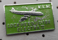 Značka Letalo KLM Lockheed L-188 Electra II.