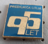 Značka Predilnica Litija 95 let