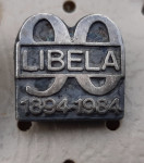 Značka tehtnice LIBELA Celje 90 let