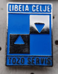 Značka tehtnice LIBELA Celje Tozd Servis