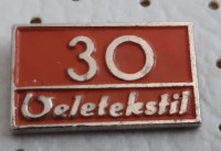 Značka Veletekstil 30 let