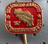 Značka Vlak bratstva in enotnosti 1987