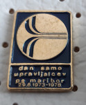 Značka Železniško gospodarstvo Dan samoupravljalcev PS Maribor 73/78
