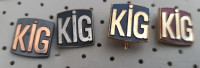Značke KIG Kovinska industrija Ig 4 različne