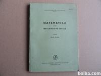 MATEMATIKA, I.DEL, MATEMATIČNE TABELE, SLAVKO HODŽAR, 1960