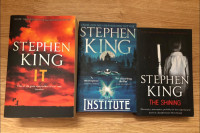 Stephen King komplet 3 knjig It, The shining, The institute