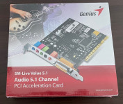 Zvočna kartica - Genius SM-Live Value 5.1 PCI