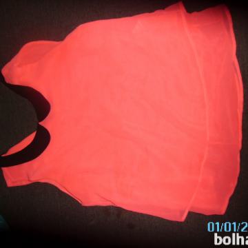 Nosečniška poletna bluza,majica, vel S,fluorescent roza