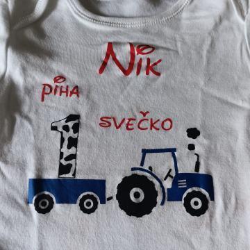 BODI ZA POSEBNO PRILOŽNOST NIK PIHA 1. SVEČKO MODER TRAKTOR št 86