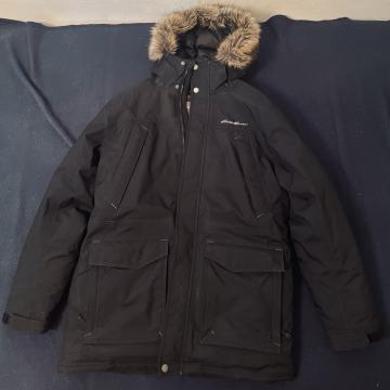 Eddie Bauer zimska bunda parka z račjim puhom 650 fill power L