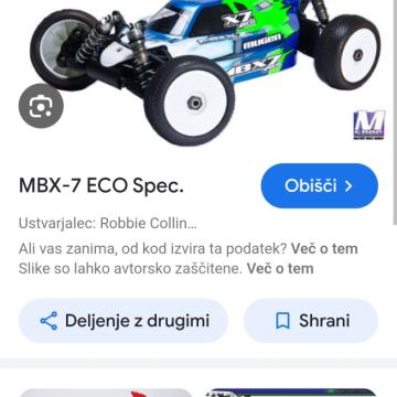 Rc avto mugen seiki mbx 6 eco 4wd