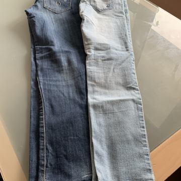 dekliške jeans hlače 152 Benetton