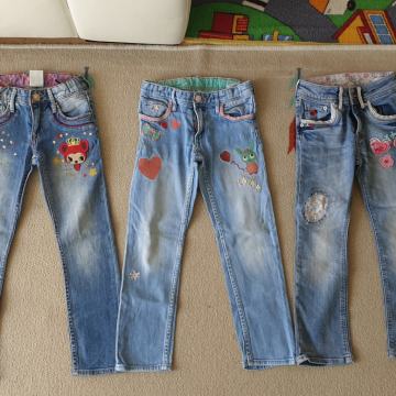 JEANS HLAČE HM 116