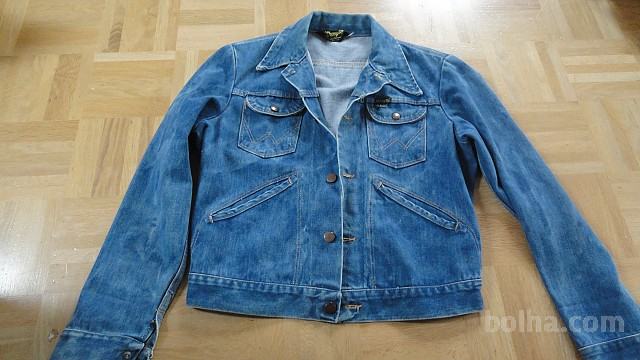 VINTAGE - WRANGLER JEANS JAKNA št. S-M 38