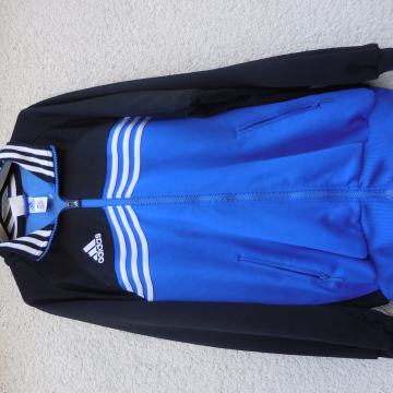 ORIGINAL ADIDAS MODRO ČRNA JOPICA XL