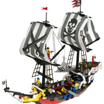 Lego pirates 6289 6290 Pirate Battle Ship Red Beard Runner Reissue