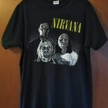 NIRVANA TSHIRT MAJICA L grunge vintage