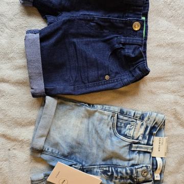 Jeans kratke hlace ( za fanta 3-4 leta)