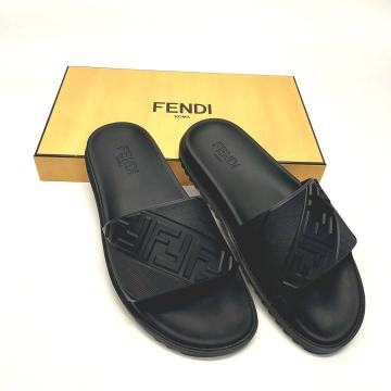 Fendi Roma Slide TPU FF Diagonale Nero št. 43