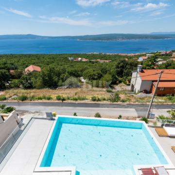 CRIKVENICA - Moderna vila s panoramskim pogledom na morje!