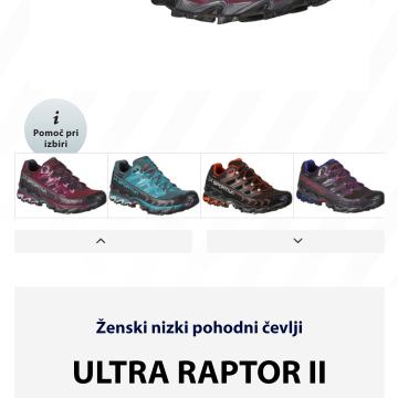 Pohodni čevlji goretex ženski LA SPORTIVA 39/7,5⁰