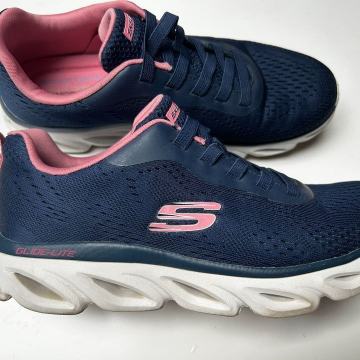 Ženske superge SKECHERS 37 temno modre