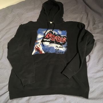 Pulover s kapuco oziroma hoodie Kreator - Flag Of Hate (thrash metal)