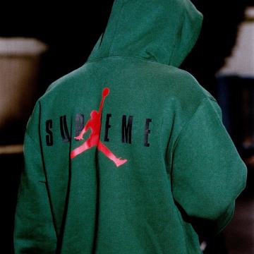 Supreme x jordan hoodie