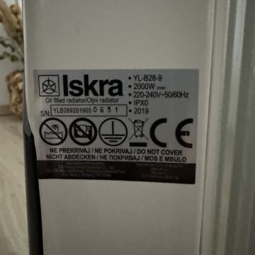 Oljni radiator Iskra