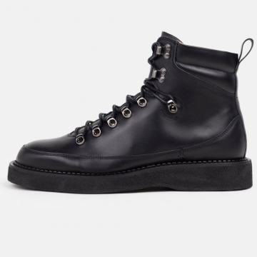 Royal Republiq crepe hiker boot - visoki usnjeni čevlji