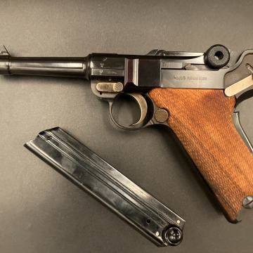 Original Mauser P08 9mm Luger - Nerabljen in nummergleich!