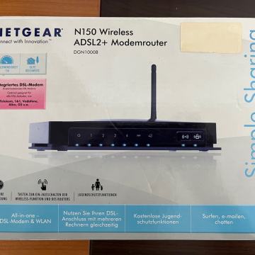 Netgear N150 Wireless ADSL2+ Modem Router (Brez napajalnika)