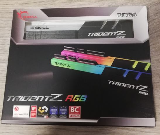 G.SKILL Trident Z RGB 32GB (2x16GB) 3200MHz DDR4 RGB