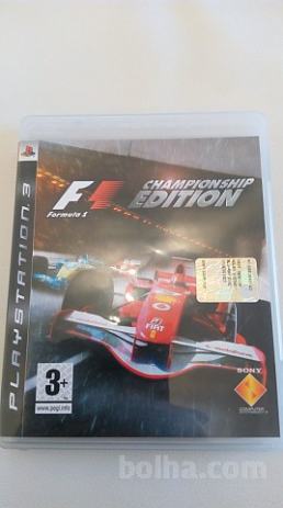 formula one championship edition ps3