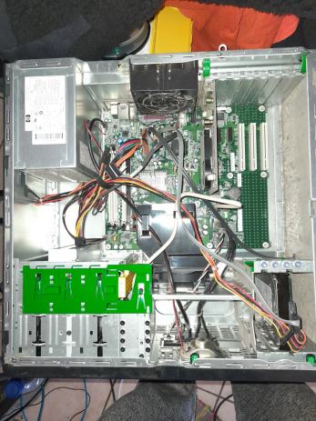 Hp compaq dc7800 настройка биос