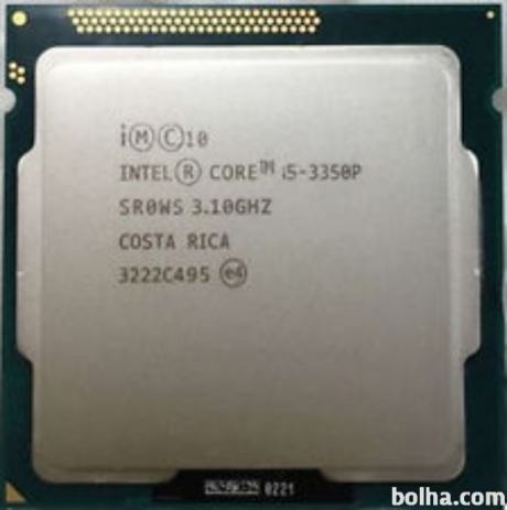 Разогнать intel core i5 3350p