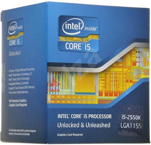 Разгон intel core i5 2550k