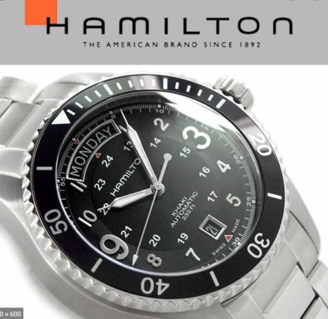 HAMILTON Khaki Navy Scuba