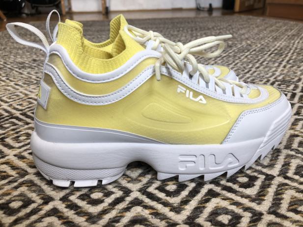 fila yellow disruptor