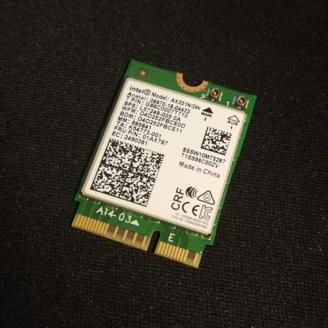 Intel wifi 6 ax201 160mhz запуск этого устройства невозможен код 10