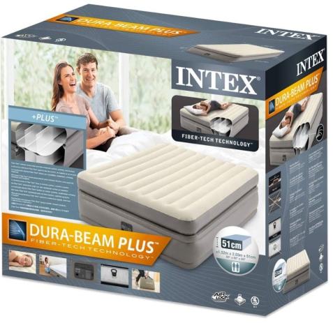 Надувная кровать intex prime comfort elevated 64164