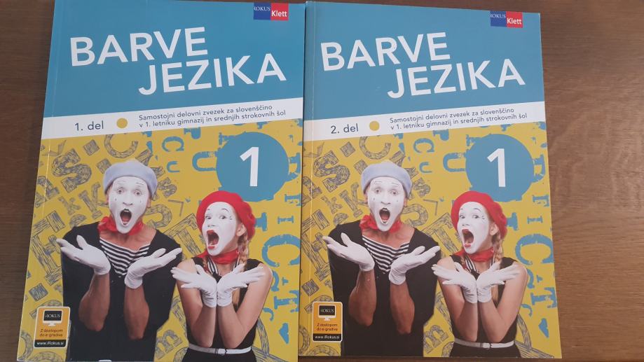 BARVE JEZIKA 1, 1. in 2. del