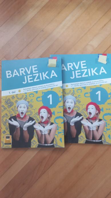 Barve Jezika - DZ oba dela (1. letnik gimnazije)