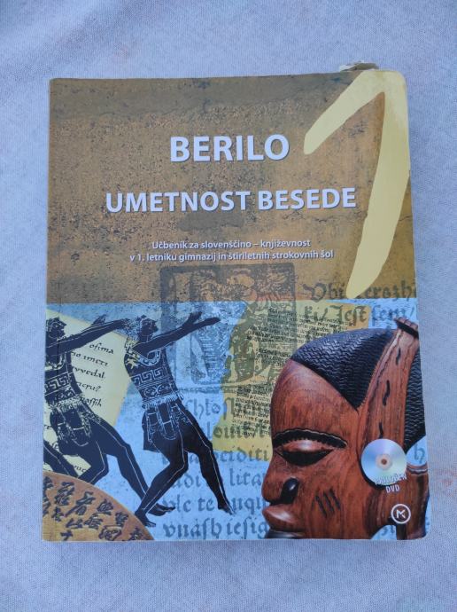 Berilo Umetnost besede, slovenščina 1. letnik