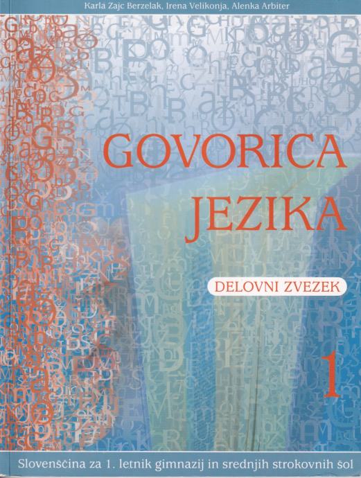 Delovni zvezek Govorica jezika, Karla Zajc Berzelak