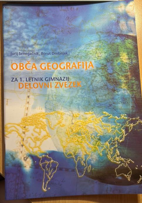 Delovni zvezek Obca geografija za 1.letnik