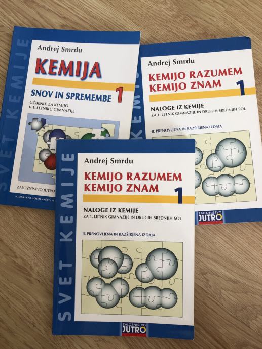 KEMIJA 1, Andrej Smrdu, za 1. letnik gimnazije in srednje šole